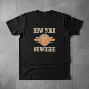 New York or Nowhere Basketball Graphic T-Shirt – Retro Sports Streetwear Tee